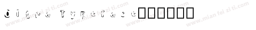 Oltra Typeface字体转换